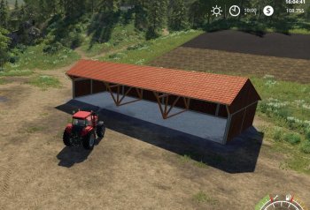 Навес WOOD SHED V1.0 для Farming Simulator 2019