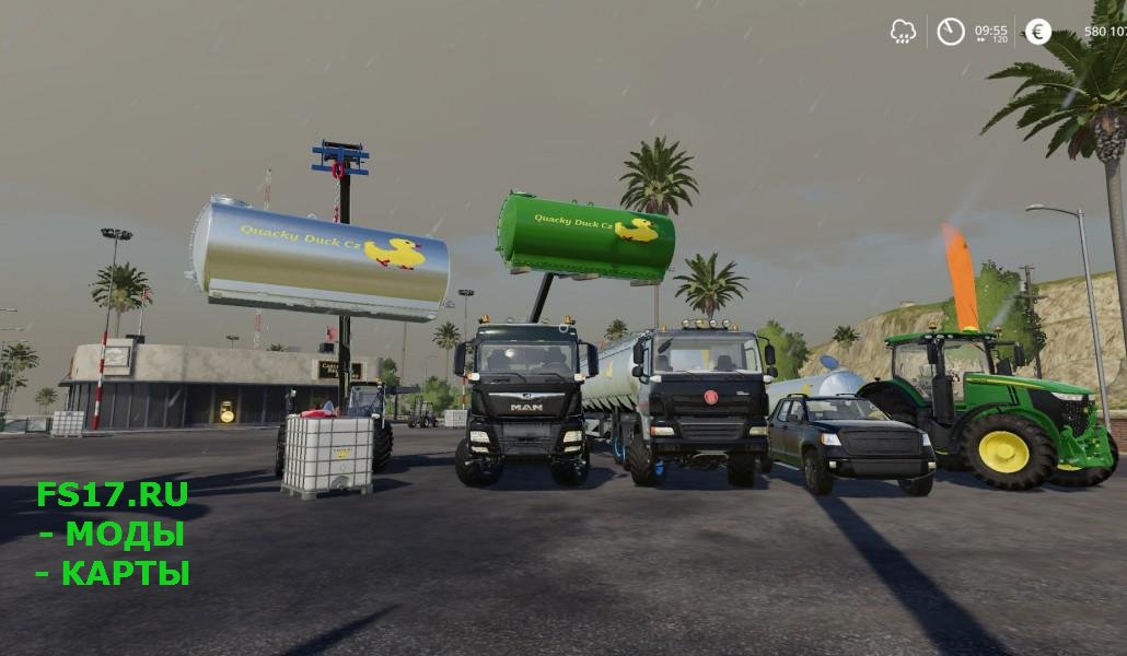 Пак QUACKY DUCK CZ UNIVERZAL TRAILER PACK V1.0.0.0 для Farming Simulator 2019