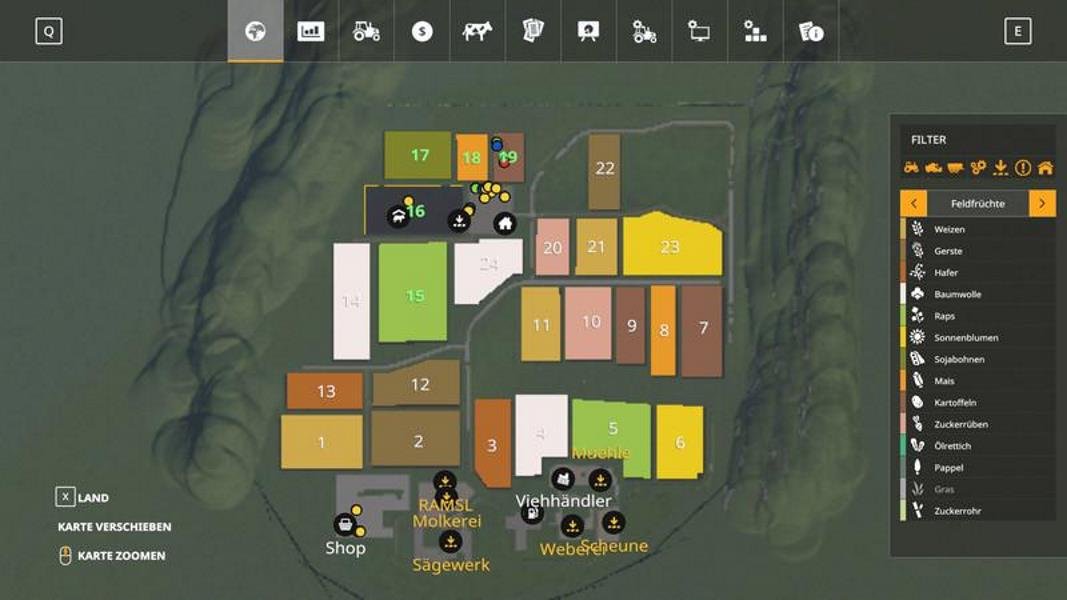 Карта UNTERHAUSEN TW V1.0.0.0 для Farming Simulator 2019