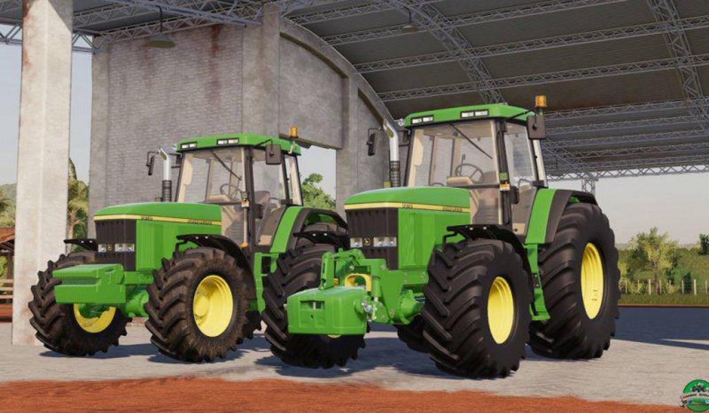 Трактор JOHN DEERE 7010 V1.1.0.0 для Farming Simulator 2019