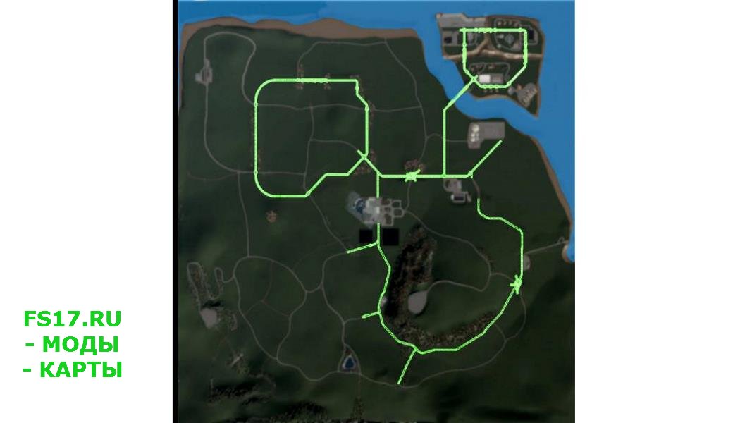 Карта ALPS PANORAMA AT THE NORTHERN SEA V1.0.0.0 для Farming Simulator 2019