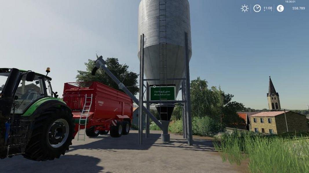 Точка покупки фуража BUY FORAGE V1.1.0.0 для Farming Simulator 2019