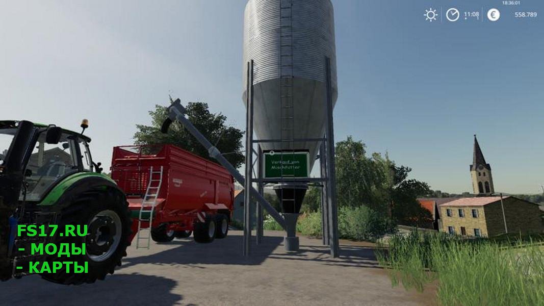 Точка покупки фуража BUY FORAGE V1.1.0.0 для Farming Simulator 2019