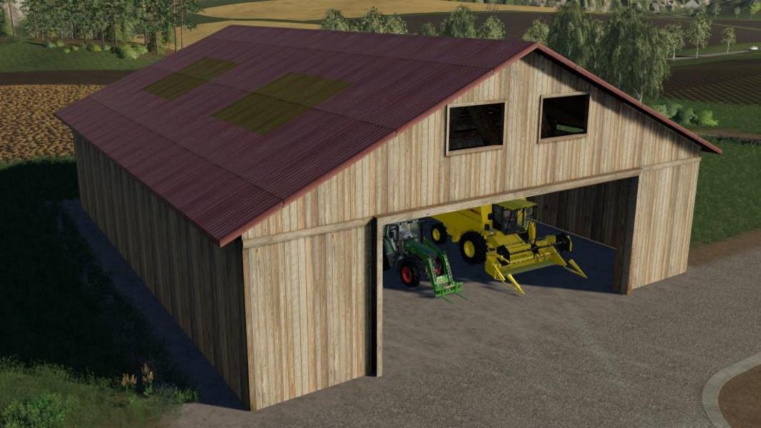 Сарай IMPLEMENT SHED V1.0.0.0 для Farming Simulator 2019