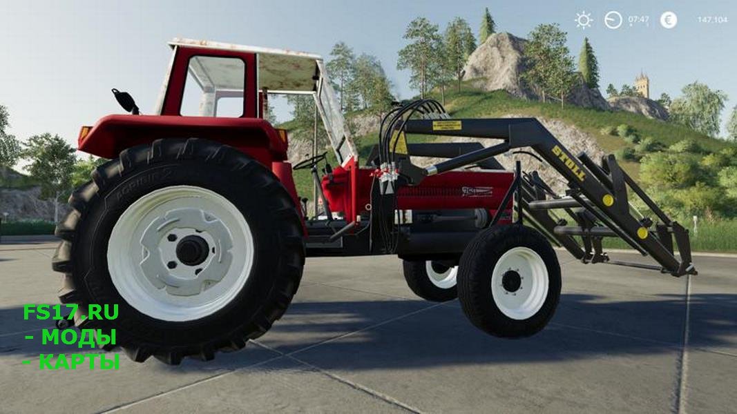 Трактор STEYR 760 PLUS BASIC V1.7.0.0 для Farming Simulator 2019