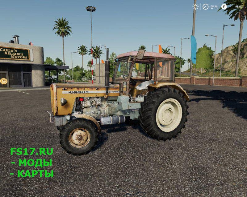 Трактор URSUS C355 V1.0.0.0 для Farming Simulator 2019