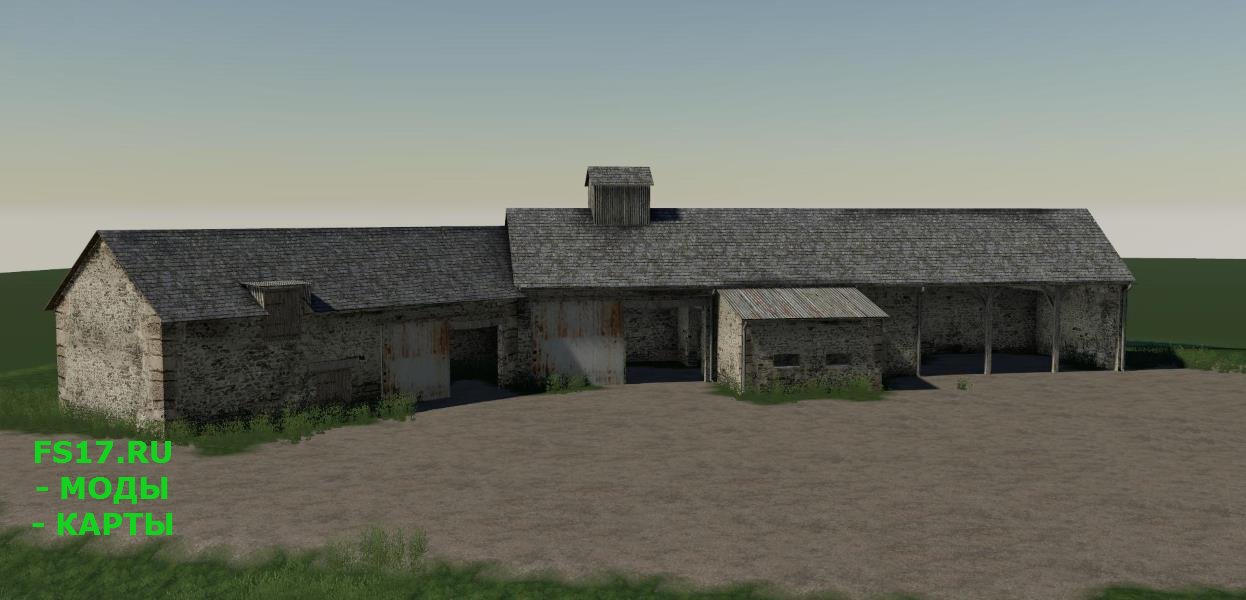Объект GE FRENCH FARM V1.0.0.0 для Farming Simulator 2019