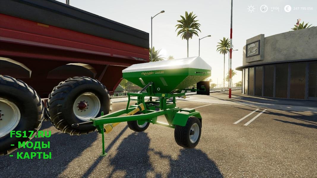 Распределитель удобрений DONDER CGSA-T V1.2.0.0 для Farming Simulator 2019