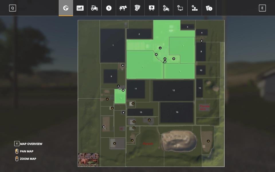 Карта JONES DAIRY FARM V1.0.0.0 для Farming Simulator 2019