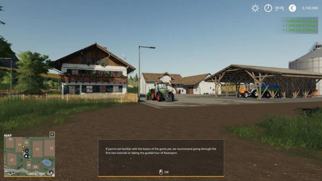 Скрипт Money Tool v 1.0 для Farming Simulator 2019