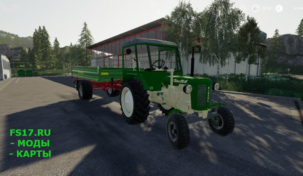 Трактор ZETOR 25 V1.0.0.0 для Farming Simulator 2019