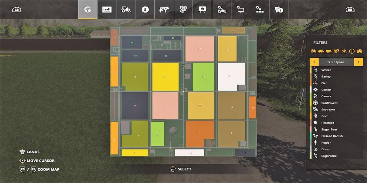 Карта WHISPERING PINES UPDATE V1.1  для Farming Simulator 2019