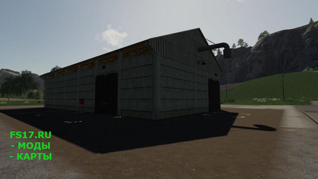Хранилище HAYLOFT V1.0.0.0 для Farming Simulator 2019