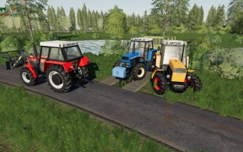 Трактор ZETOR 8145-10145 V1.0.0.0 для Farming Simulator 2019