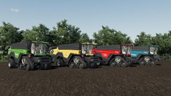 Комбайн AGCO IDEAL NATURE GREEN V1.1.0.0 для Farming Simulator 2019
