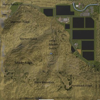 Карта BLACK MOUNTAIN MONTANA V1.1 для Farming Simulator 2019