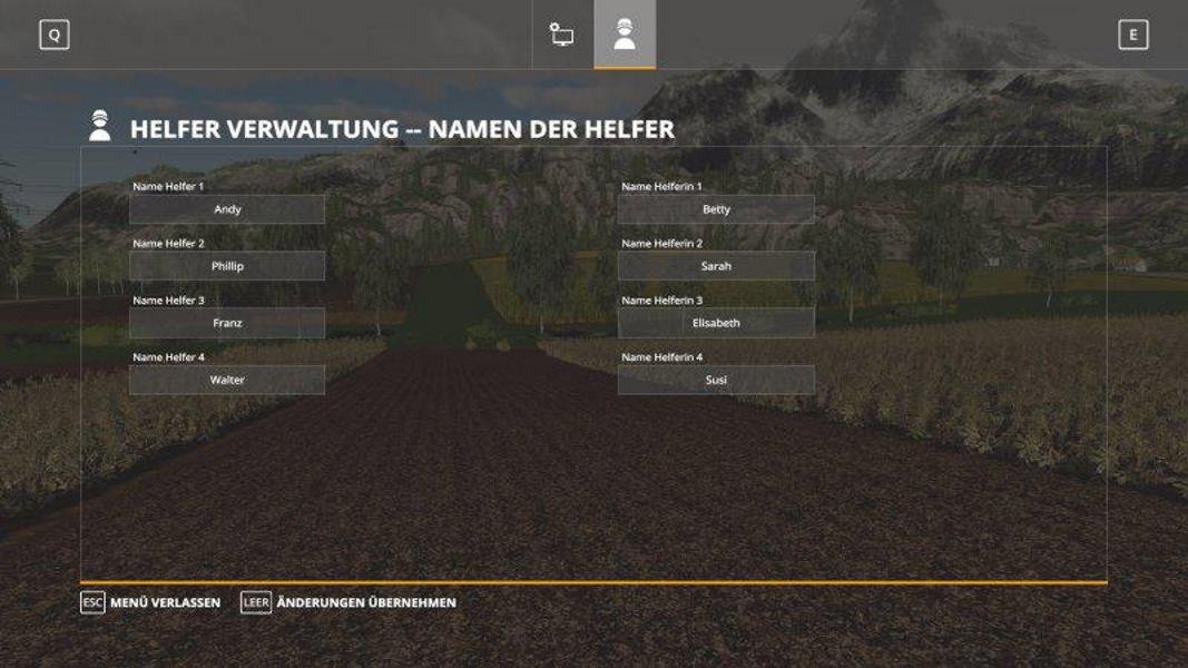 Скрипт HELPERADMIN V1.1.0.2 для Farming Simulator 2019