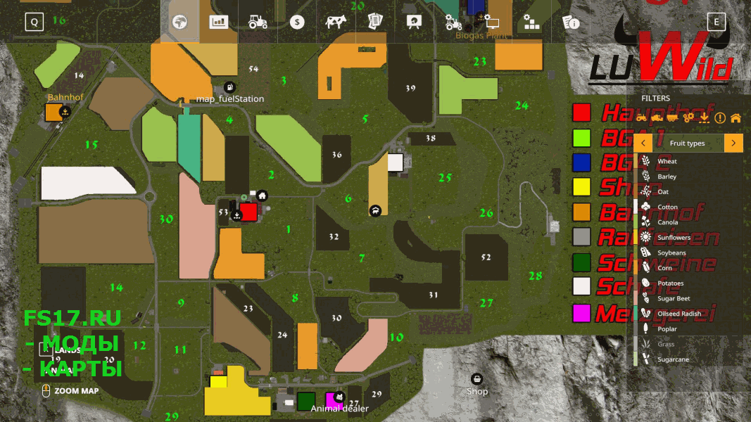 Карта BINDLBACH V1.0.0.0 для Farming Simulator 2019