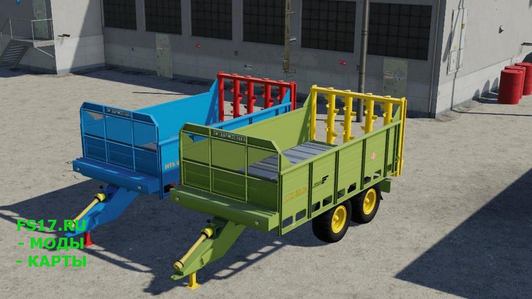 Разбрасыватель навоза T088 + 353 MANURESPREADER V1.0.0.0 для Farming Simulator 2019