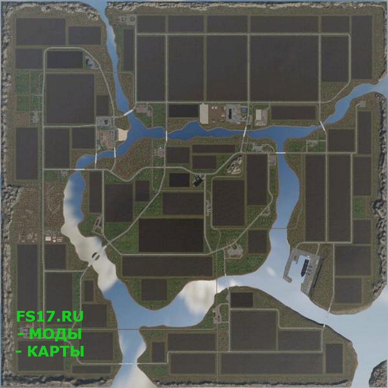 Карта DONDIEGO MAP V2.1.1 для Farming Simulator 2019