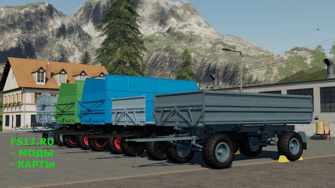 Пак прицепов HW80 TRAILER PACK V1.2.0.0 для Farming Simulator 2019