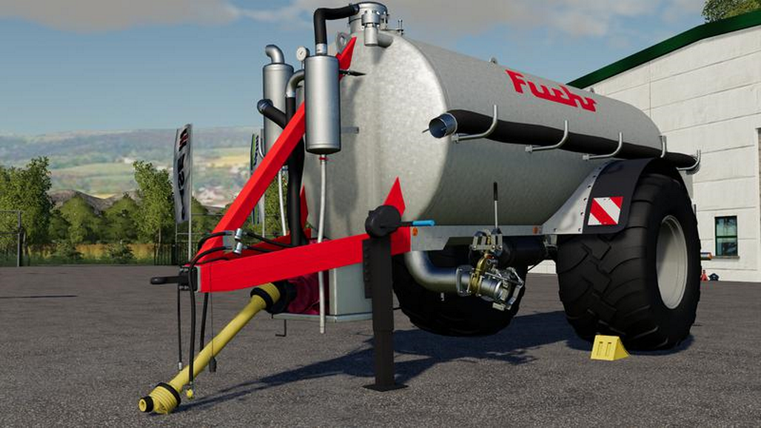 Разбрасыватель жидкого навоза LIQUID MANURE SET GALVANIZED 9000 LITERS V2.0 для Farming Simulator 2019