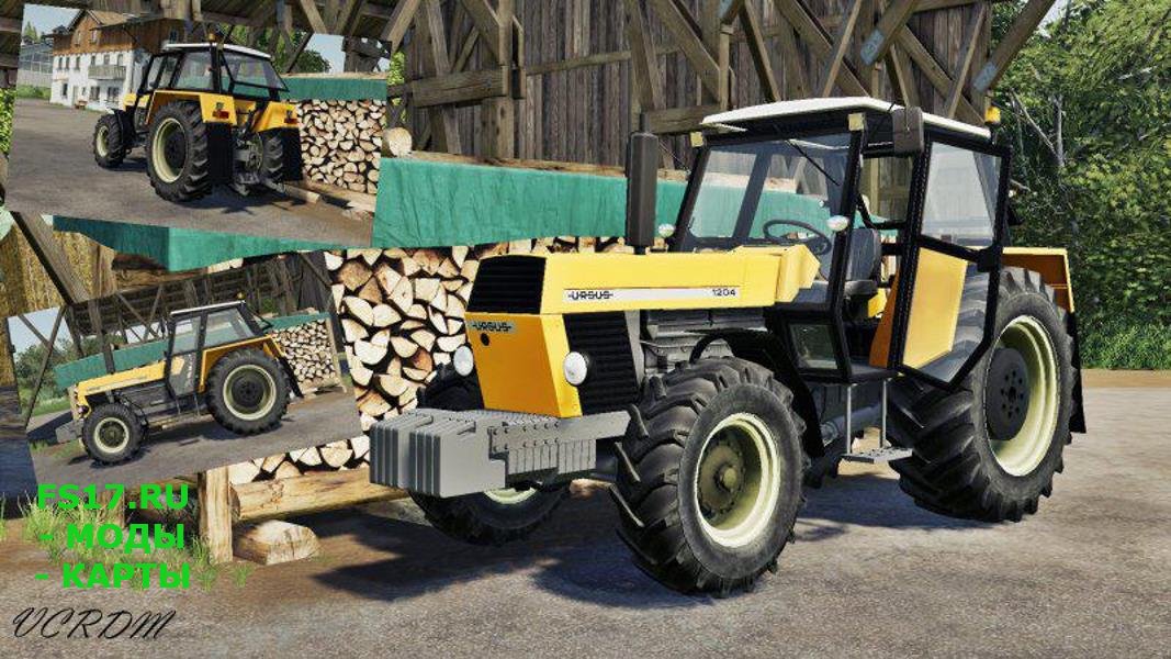 Трактор URSUS 1204 V1.0.0.0 для Farming Simulator 2019