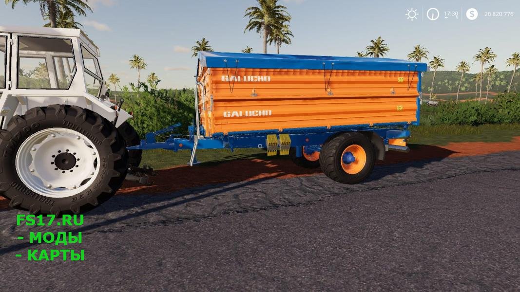 Прицеп GALUCHO PB 13000 V1.0.0.0 для Farming Simulator 2019