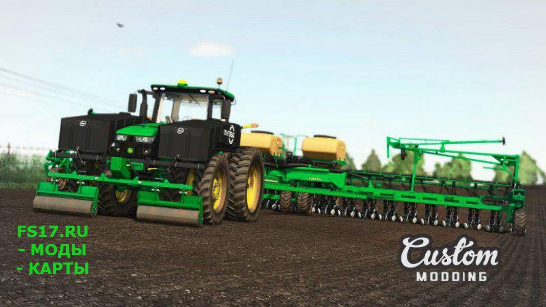 Трактор JOHN DEERE 8R US V2.0.0.0 для Farming Simulator 2019