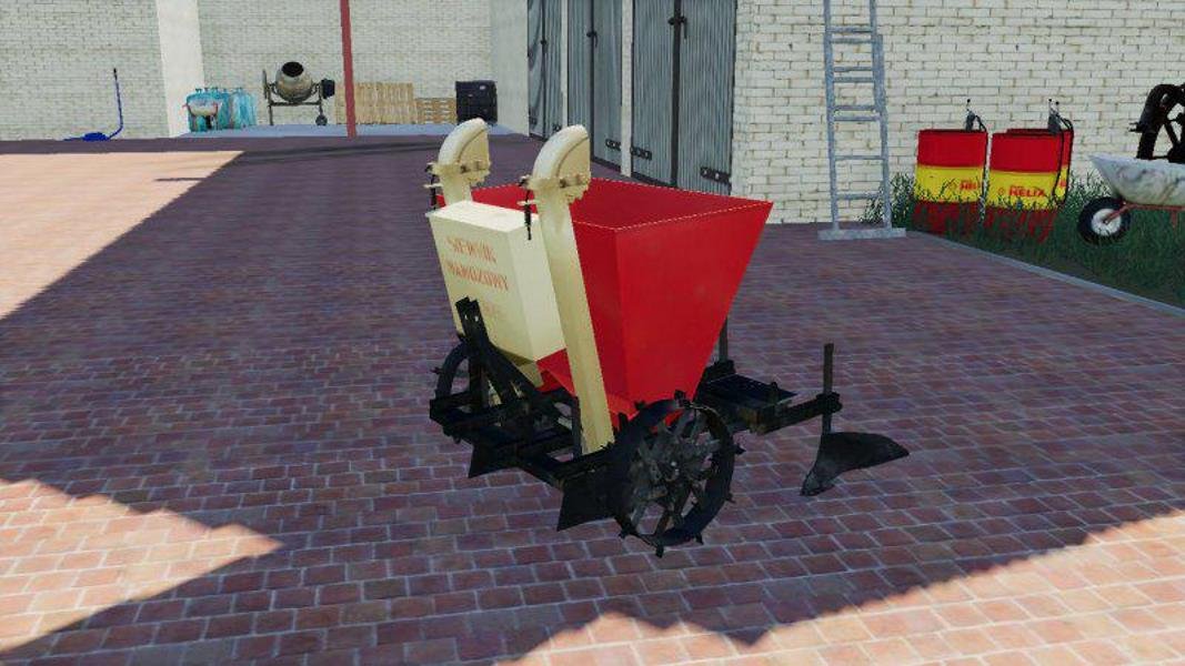 Картофелесажалка Sadzarka Agrozet v 1.0 для Farming Simulator 2019