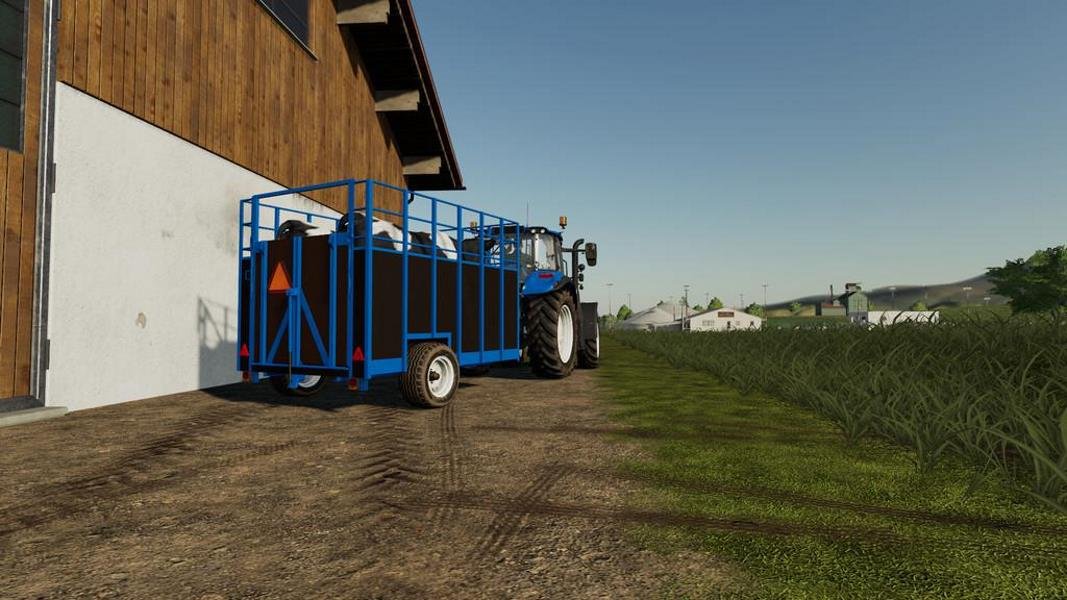 Прицеп скотовоз CATTLE TRAILER V1.0.0.0 для Farming Simulator 2019