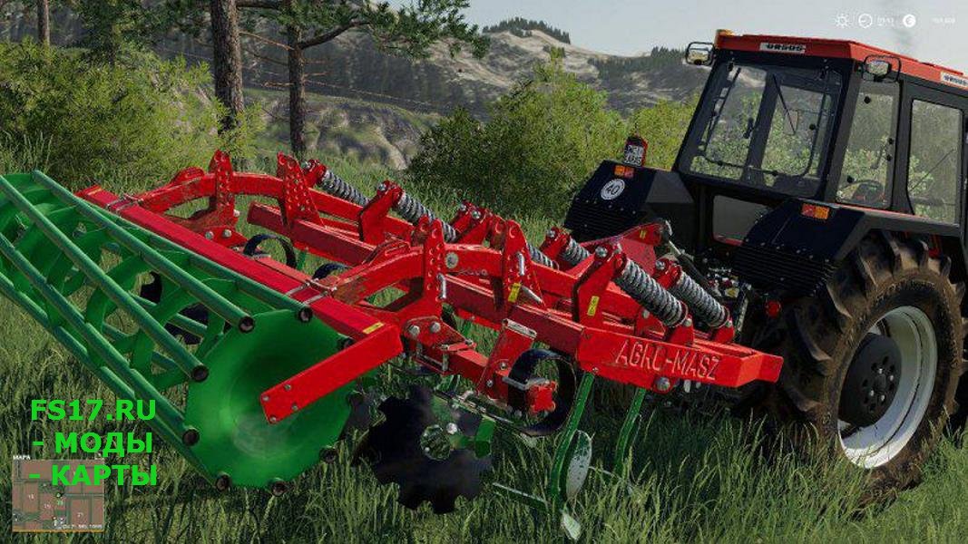 Культиватор AGRO-MASZ APN30 V1.0.0.0 для Farming Simulator 2019