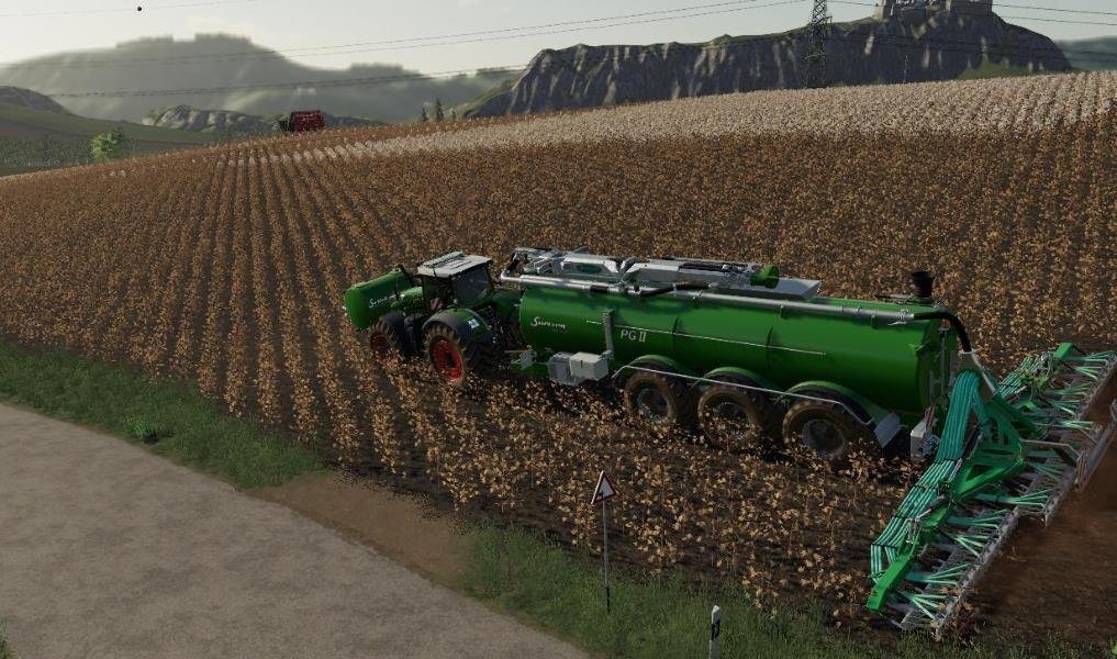 Разбрасыватель жидкого навоза TD 12 V1.0.0.0 для Farming Simulator 2019