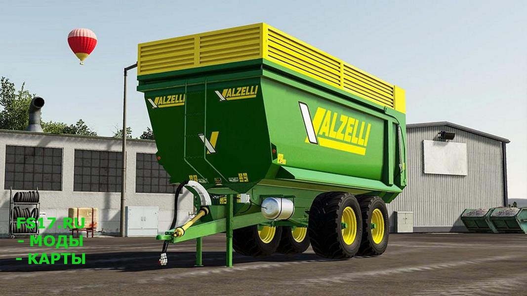 Прицеп VALZELLI VI/140 V1.0.0.5 для Farming Simulator 2019