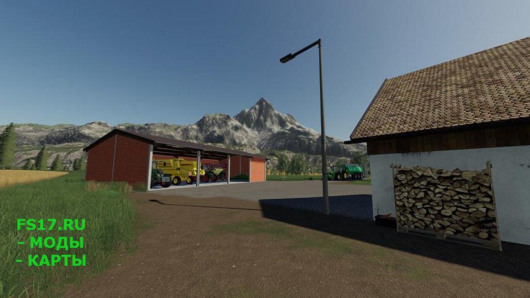 Пак OPENSHED V1.0.0.0 для Farming Simulator 2019