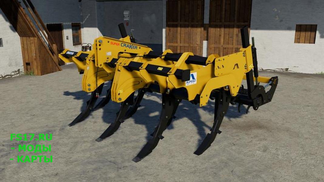 Глубокорыхлитель ALPEGO SUPERCRAKER K7-350 V0.9.9.1 для Farming Simulator 2019