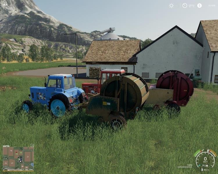 Пак тюкопрессов ПРФ 180 v 1.0 для Farming Simulator 2019
