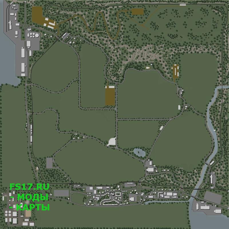 Карта FENTON FOREST V1.34 BY STEVIE для Farming Simulator 2019