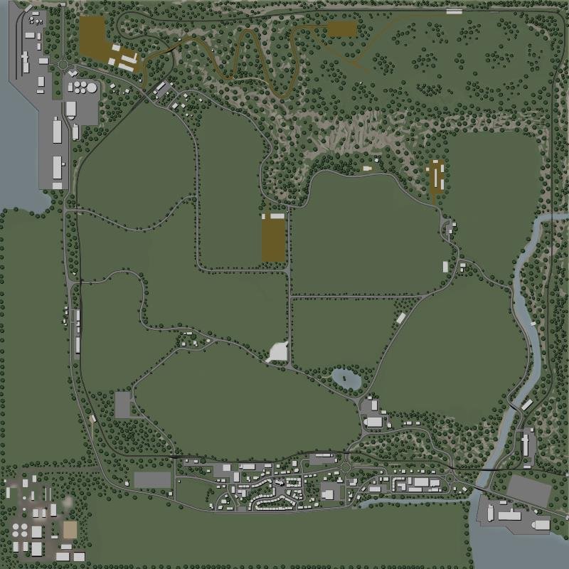 Карта FENTON FOREST V1.34 BY STEVIE для Farming Simulator 2019