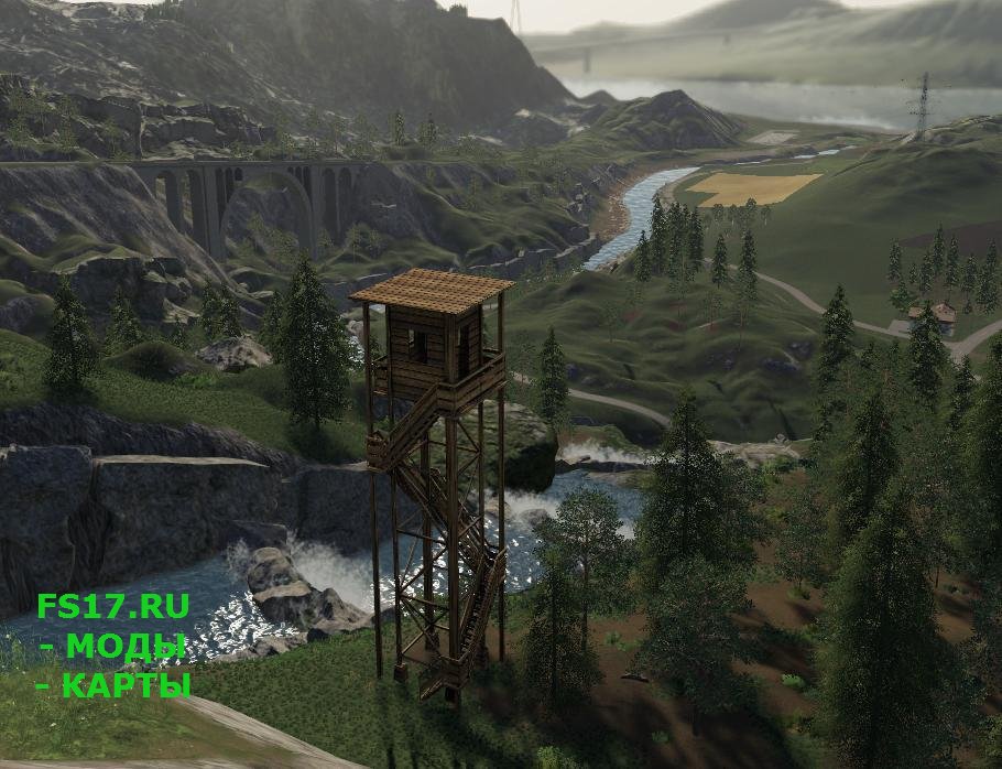 Пак вышек FEUERWACHTURM V1.0 для Farming Simulator 2019