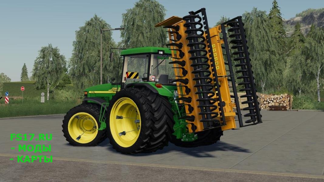 Ротационная борона ALPEGO DX600 V1.0.0.0 для Farming Simulator 2019