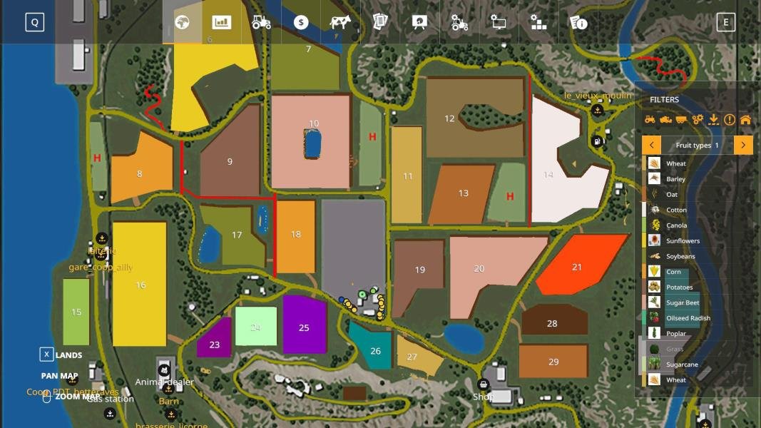 Карта UN PETIT COIN DE PARADIS V3.0 для Farming Simulator 2019