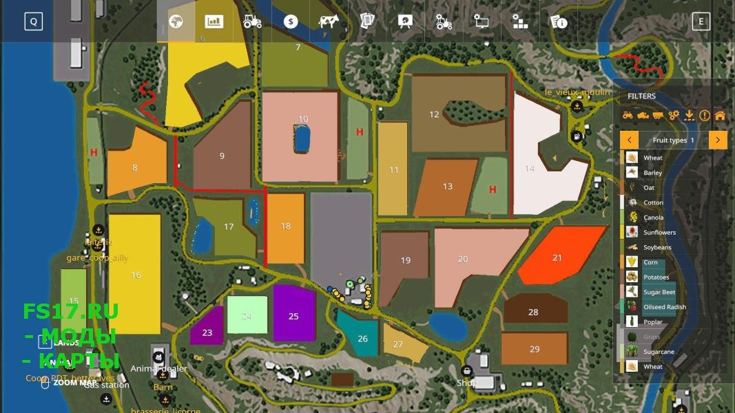 Карта UN PETIT COIN DE PARADIS V3.0 для Farming Simulator 2019