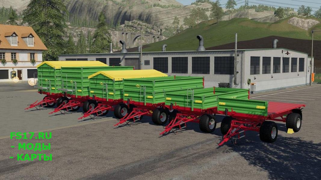 Прицеп STRAUTMANN SZK 802 V1.1 для Farming Simulator 2019