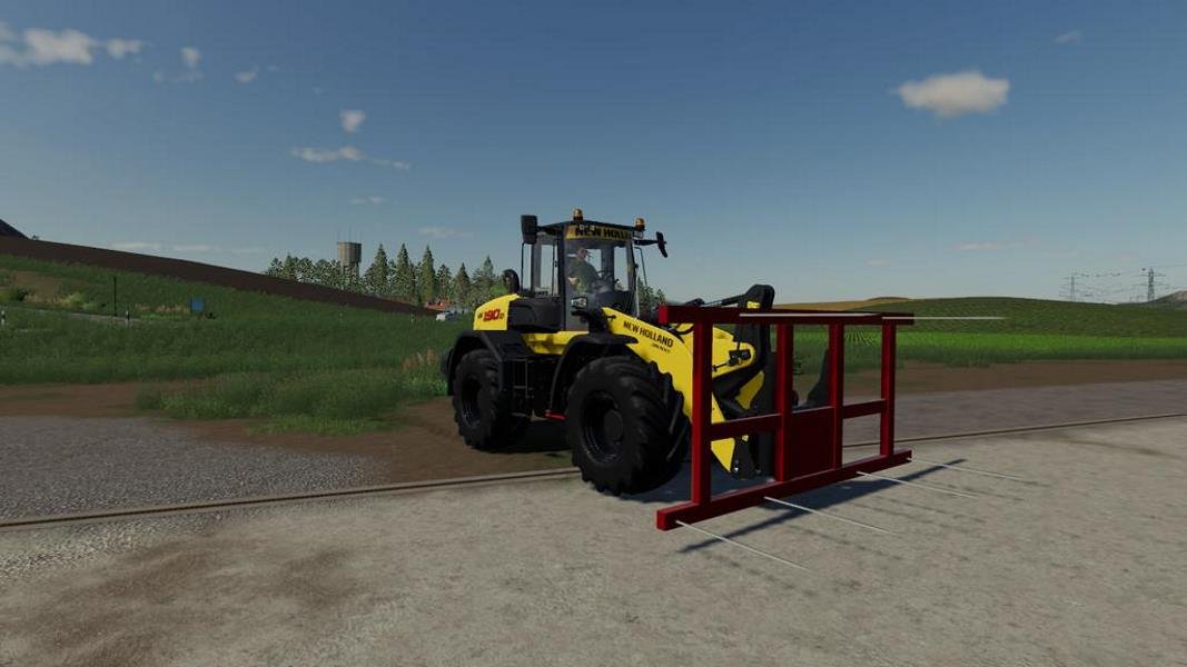 Вилы для тюков BALE FORK SEFMADE V1.0.0.0 для Farming Simulator 2019