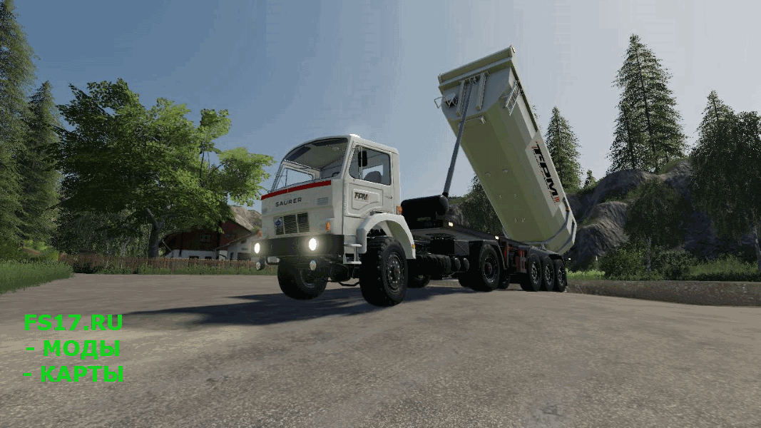 Полуприцеп SCHMITZ CARGOBULL TIPPER (TPM VERSION) V1.0 для Farming Simulator 2019