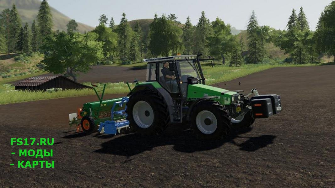 Трактор DEUTZ AGROSTAR CLEAR VIEW V1.0.0.2 для Farming Simulator 2019