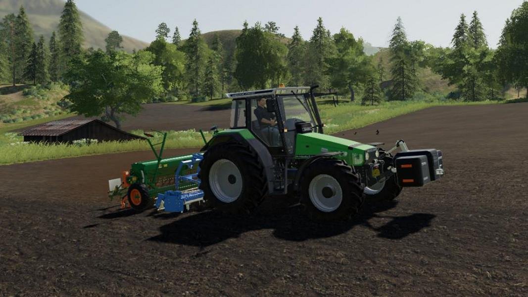 Трактор DEUTZ AGROSTAR CLEAR VIEW V1.0.0.2 для Farming Simulator 2019
