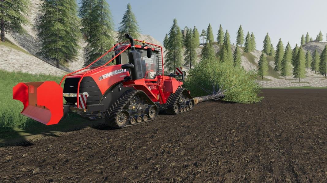 Трактор QUADTRAC LOGGING SERIES V1.0.0.0 для Farming Simulator 2019