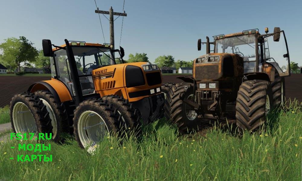 Трактор RENAULT ATLES 925RZ 936RZ V2.0.0.1 для Farming Simulator 2019